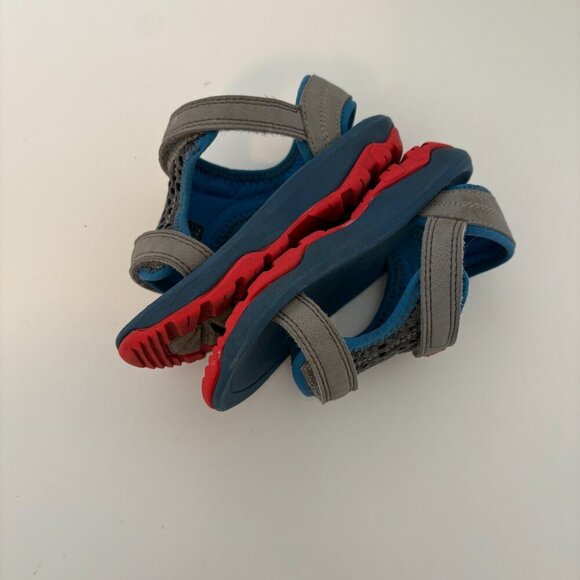 Teva Sandals Baby Toddler Blue Grey Size 6 Summer Outdoor - Picture 4 of 11